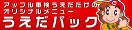 アップル車検うえだだけのオリジナルメニュー うえだパック